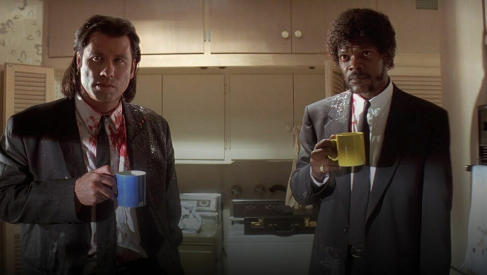 Inga är stenhårdare än John Travolta och Samuel L Jackson i Pulp Ficton. Inga är stenhårdare än John Travolta och Samuel L Jackson i Pulp Ficton.