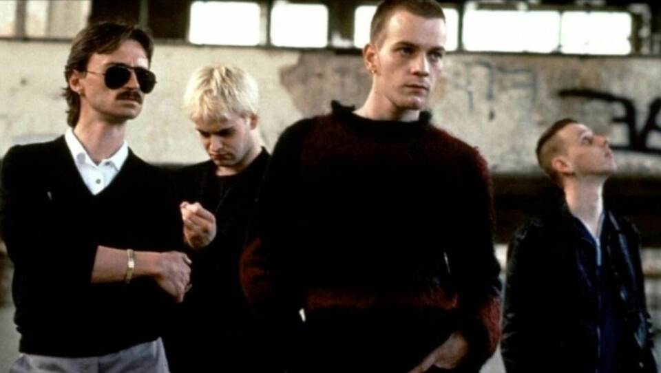 Ett gäng härdade skottar i Trainspotting. Ett gäng härdade skottar i Trainspotting.