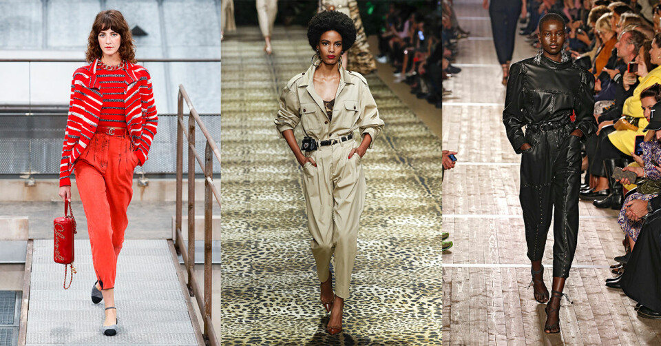 Chanel, Dolce & Gabbana, Isabel Marant. Chanel, Dolce & Gabbana, Isabel Marant.