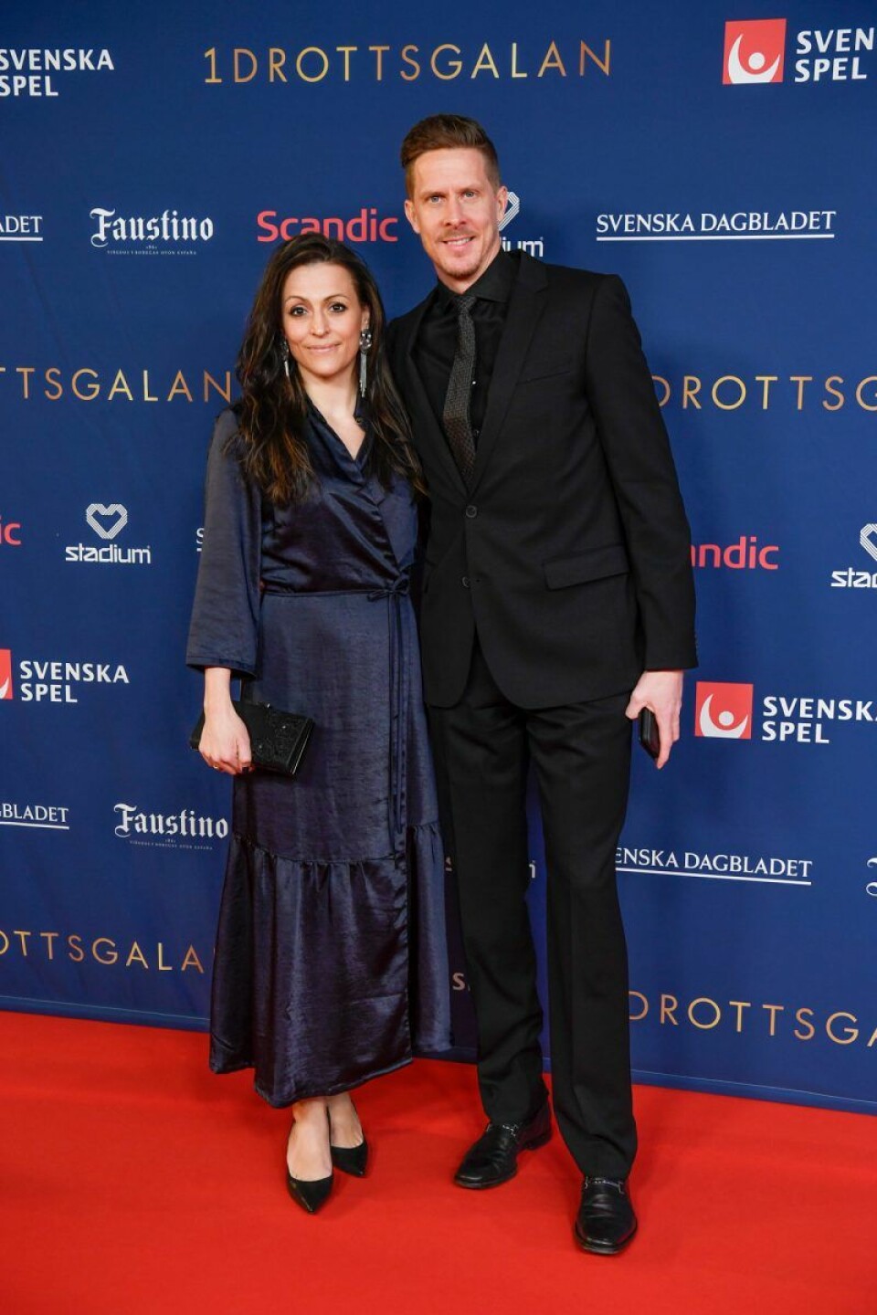 Christian Olsson och Gordana Bosanac. Christian Olsson och Gordana Bosanac.