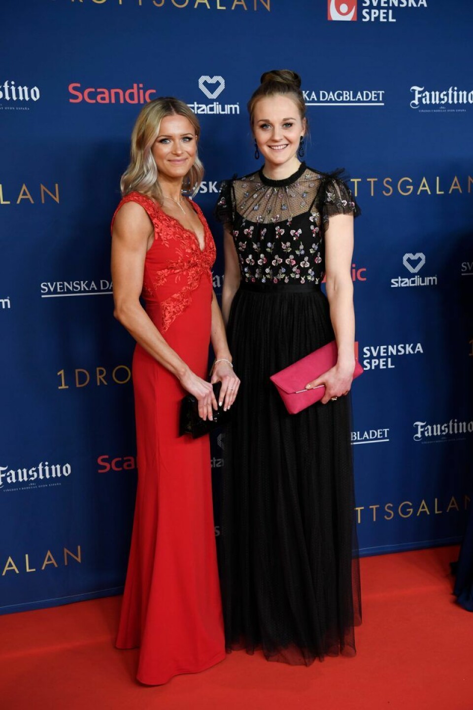 Frida Karlsson och Stina Nilsson. Frida Karlsson och Stina Nilsson.
