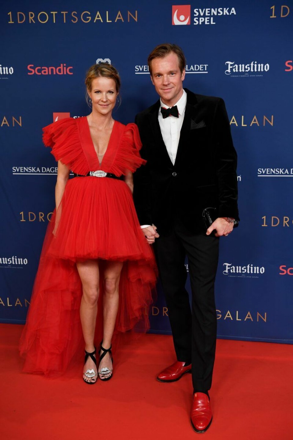 Malin Baryard och Henrik Johnsson. Malin Baryard och Henrik Johnsson.
