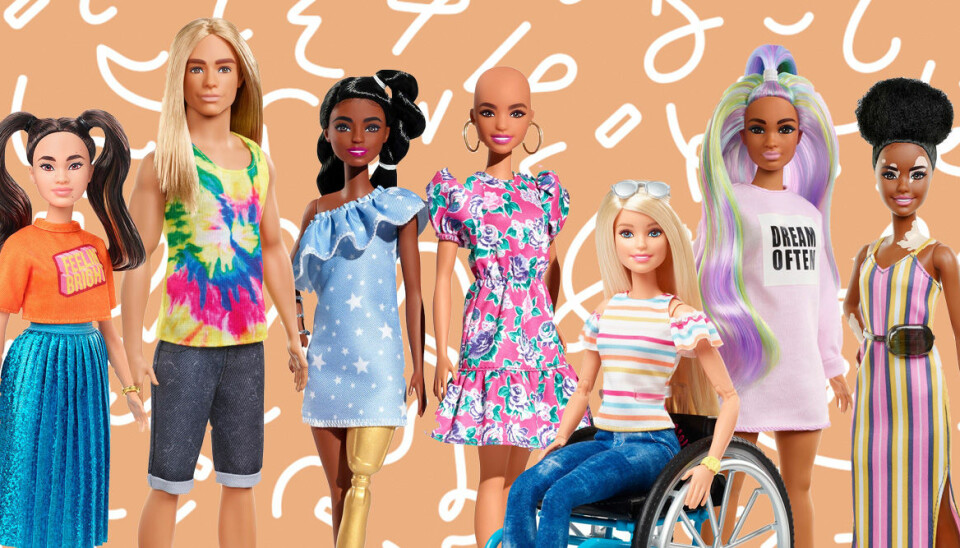 Mattel lanserar mer inkluderande Barbie-dockor