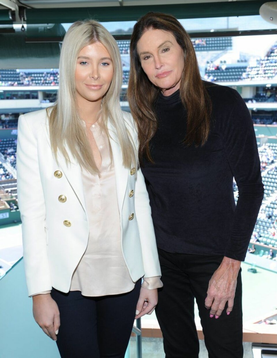 Caitlyn Jenner med sin manager tillika bästa vän Sophia Hutchins. Caitlyn Jenner med sin manager tillika bästa vän Sophia Hutchins.