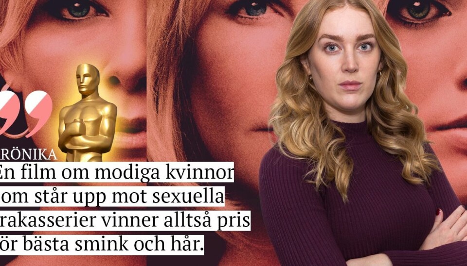 Louise Åström: Bombshell vann en Oscar – och jag har problem med det