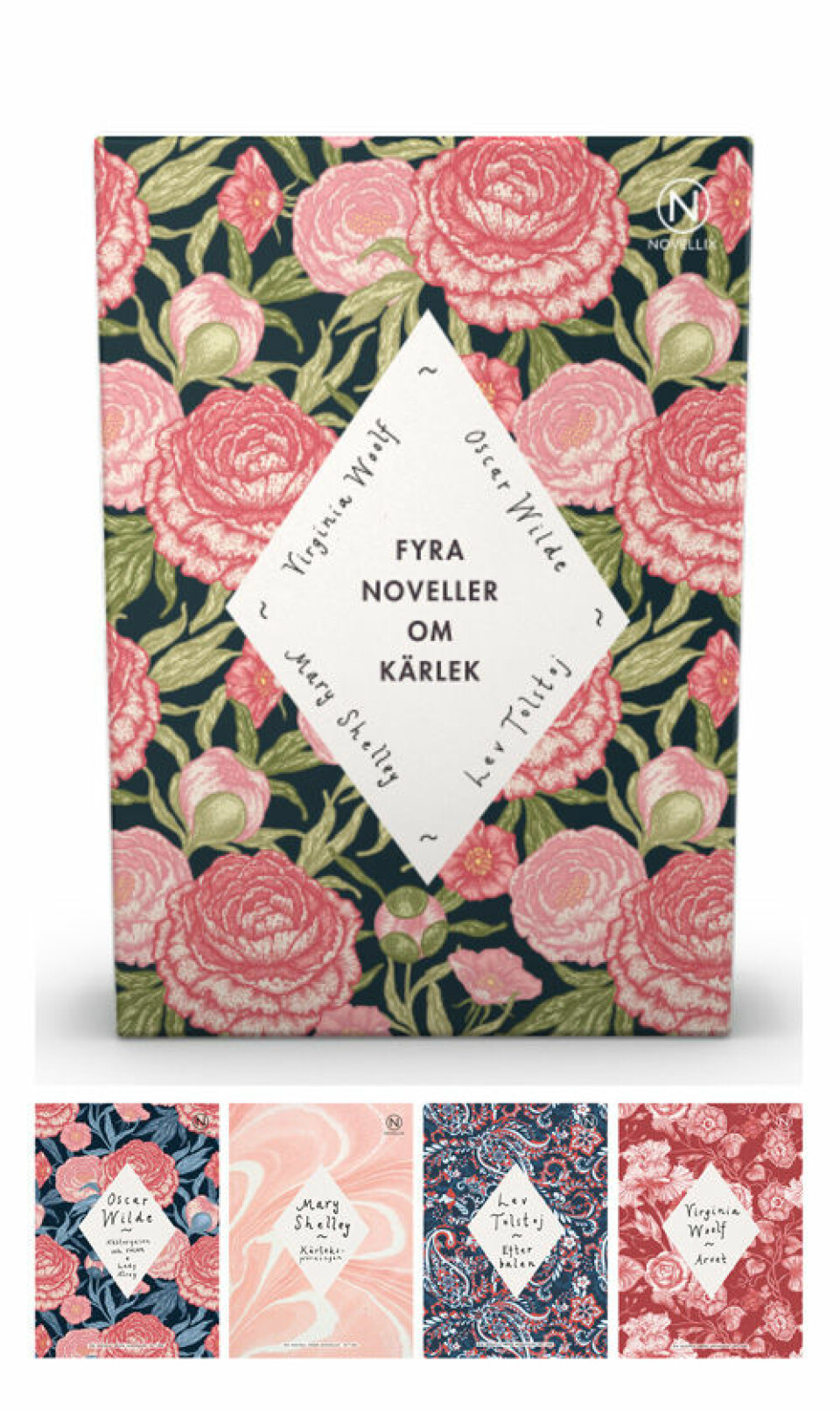 Fyra noveller om kärlek från Novellix. Fyra noveller om kärlek från Novellix.