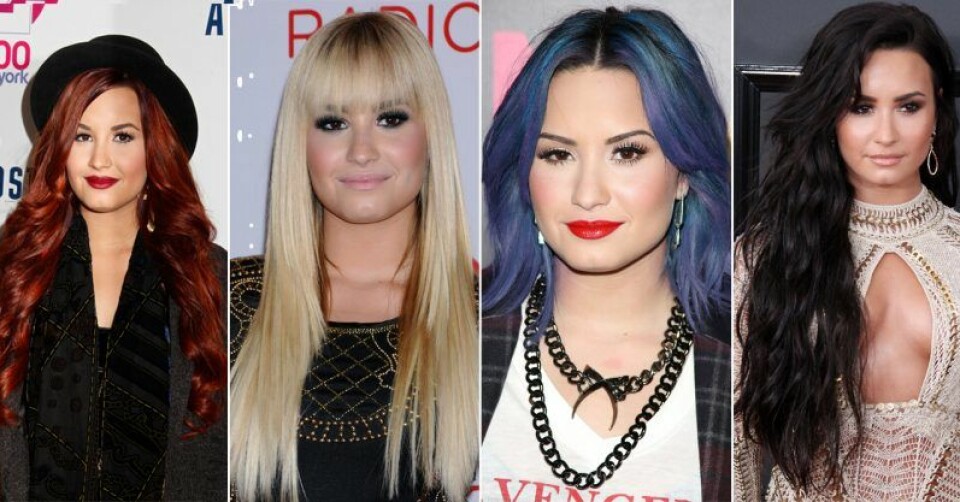 Demi Lovato har provat alla möjliga olika hårfärger. Demi Lovato har provat alla möjliga olika hårfärger.