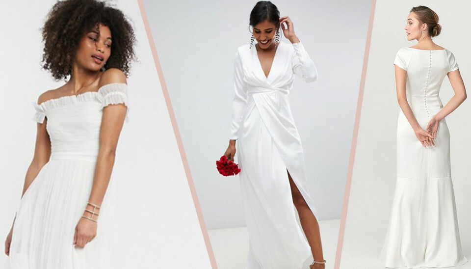 Från H&M till Asos – fina bröllopsklänningar till budgetpris