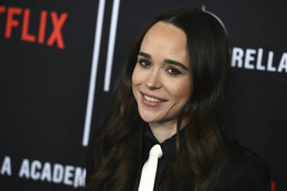 Ellen Page höll ett känslosamt tal under en HBTQ-konferens. Ellen Page höll ett känslosamt tal under en HBTQ-konferens.