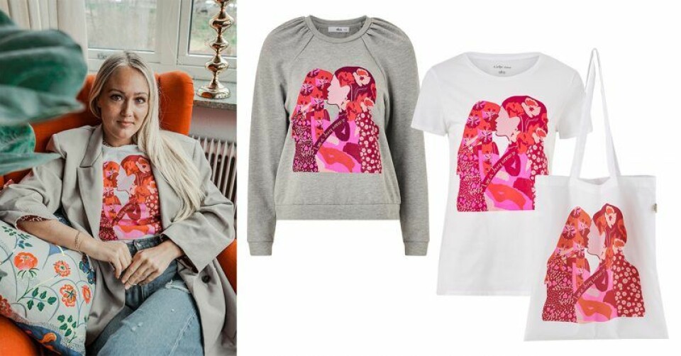 Illustratören Astrid Wilson har tagit fram ett färgglatt print exklusivt för Ellos kollektion. Illustratören Astrid Wilson har tagit fram ett färgglatt print exklusivt för Ellos kollektion.