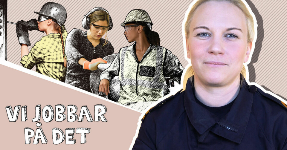 Piloten Sofia: ”Tjejer får barbiedockor och killar får flygplan”