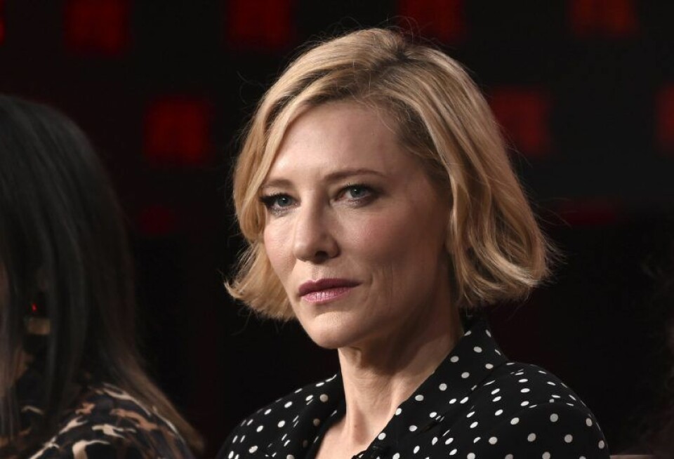 Cate Blanchett spelar en av huvudrollerna i Mrs America. Cate Blanchett spelar en av huvudrollerna i Mrs America.