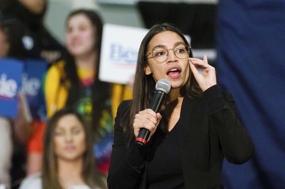 Alexandria Ocasio-Cortez, demokratisk kongressledamot i USA. Alexandria Ocasio-Cortez, demokratisk kongressledamot i USA.