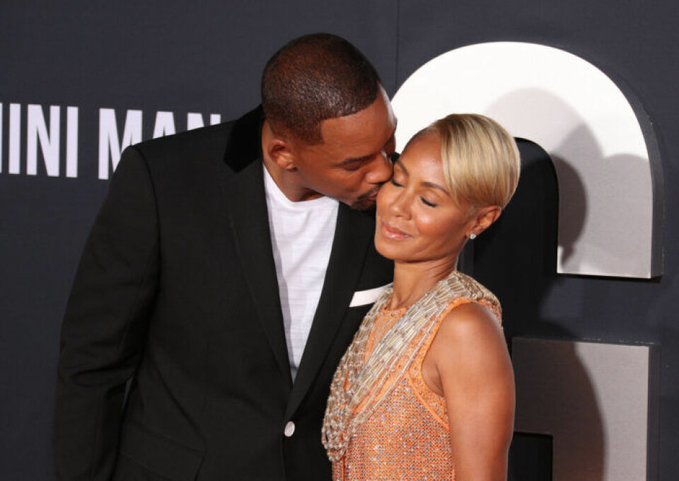 Will Smith och Jada Pinkett Smith träffades när han redan var gift med en annan kvinna. Will Smith och Jada Pinkett Smith träffades när han redan var gift med en annan kvinna.
