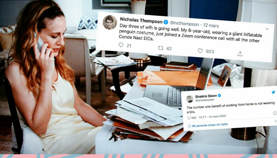 10 av de roligaste tweetsen om att jobba hemma