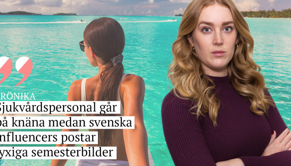 Louise Åström: Svenska influencers har miljonpublik – så visa att ni tar corona på allvar