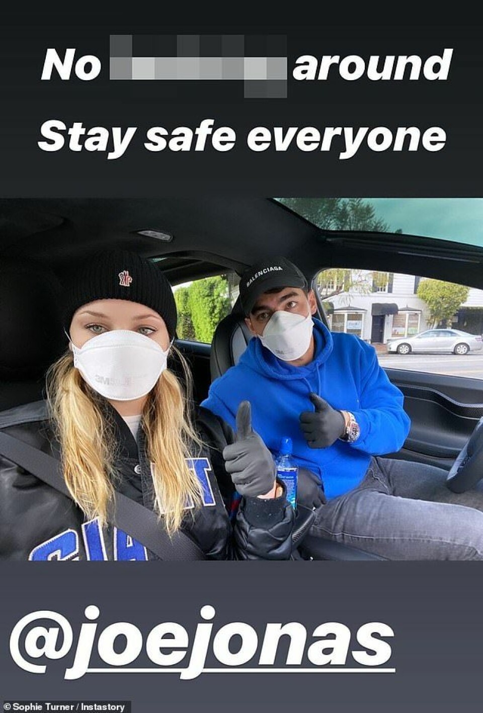 Sophie Turner och Joe Jonas. Sophie Turner och Joe Jonas.