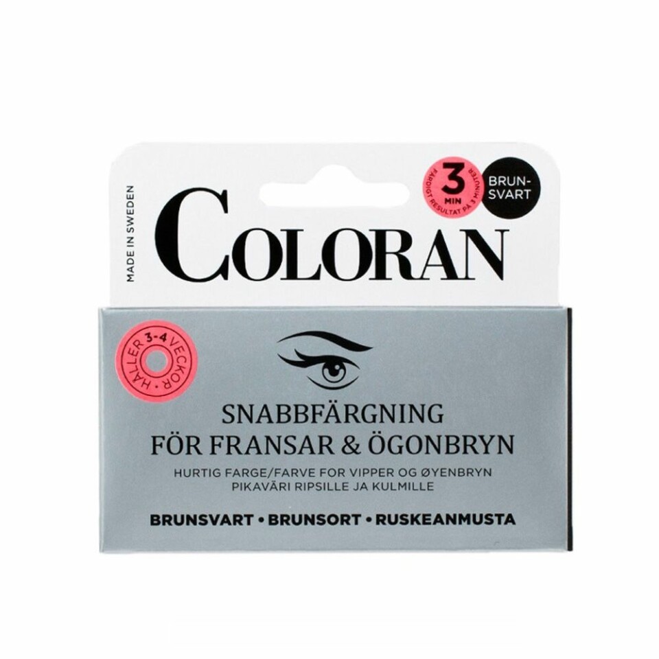 Så färgar du dina ögonbryn och ögonfransar hemma