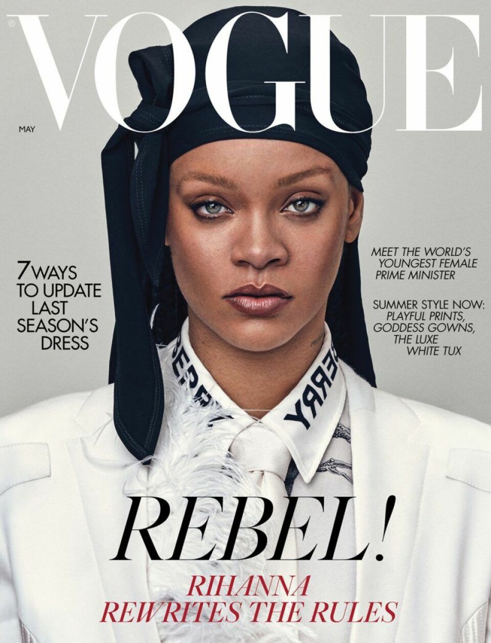 Rihanna frontar Vogue med en riktig powerintervju. Rihanna frontar Vogue med en riktig powerintervju.