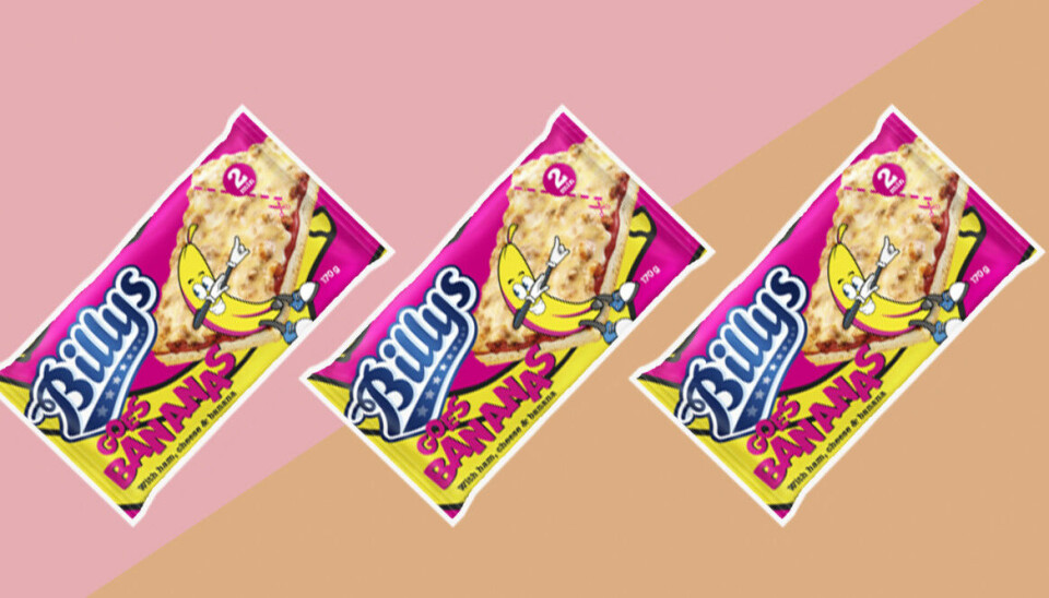 Billys släpper panpizza med banan