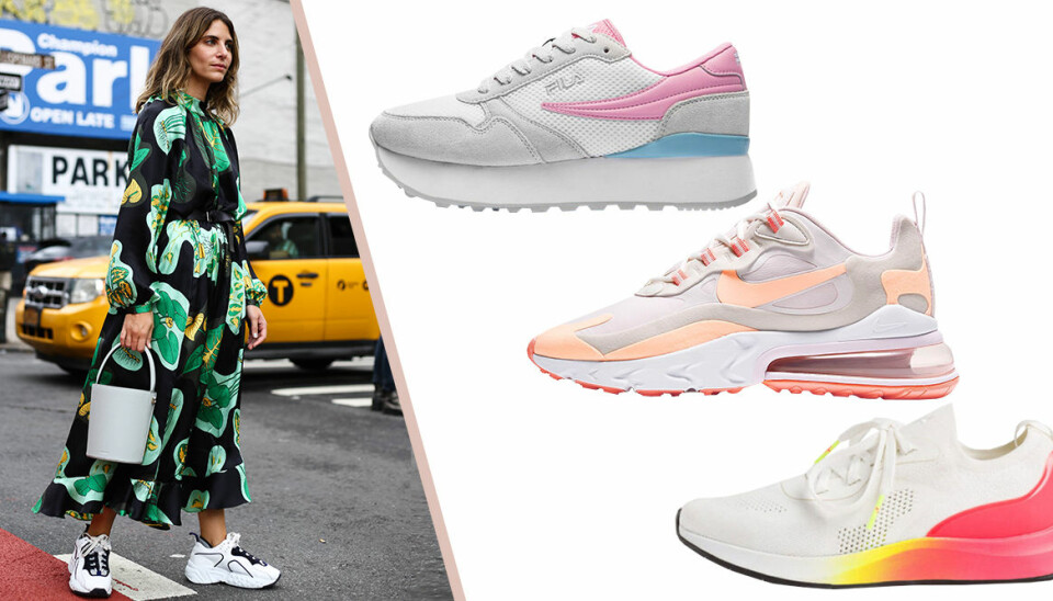 Sportiga sneakers att bära varje dag i vår och sommar