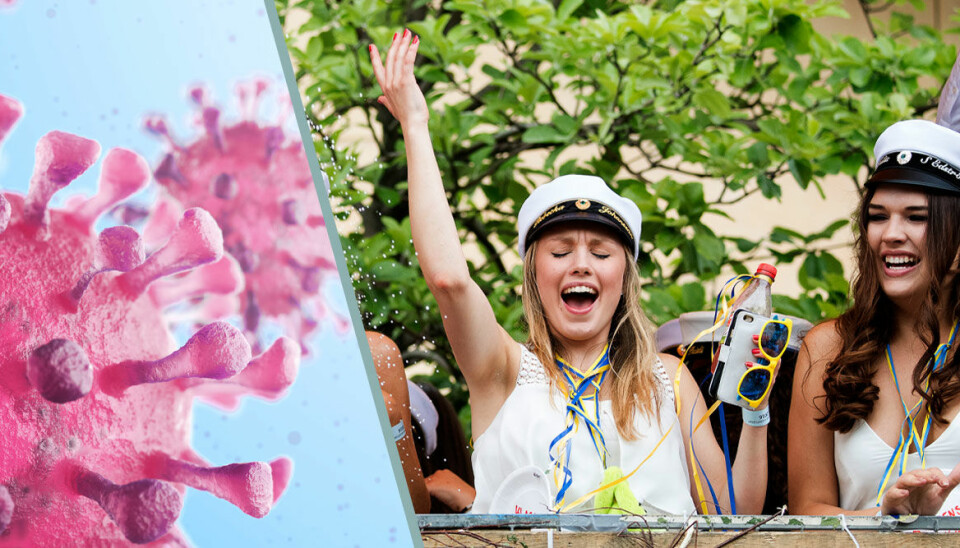 Nya beskedet: Corona stoppar alla studentfiranden i Stockholm