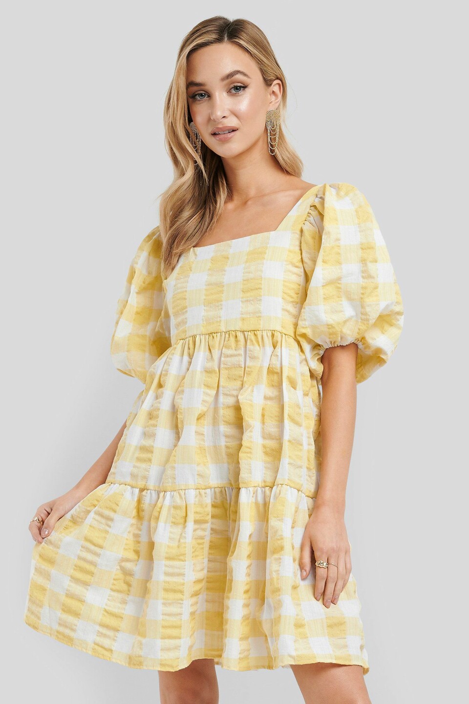 Fina sommarklänningar med trendig puffärm