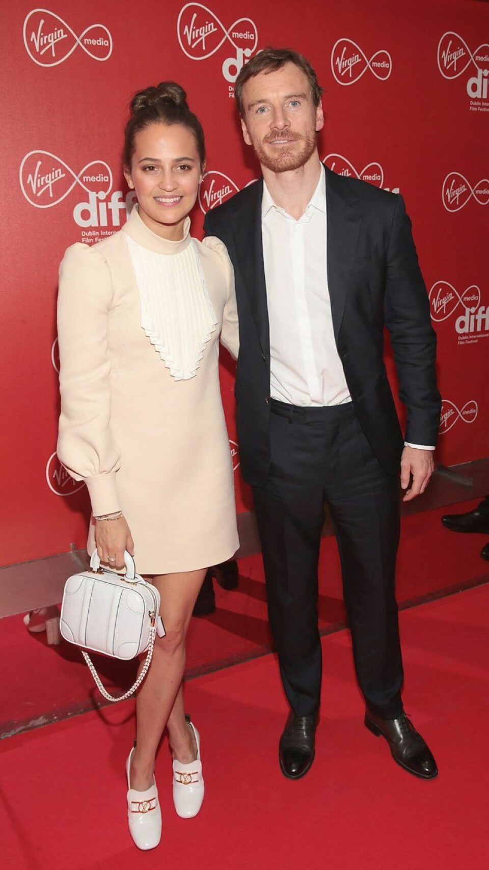 Alicia Vikander tillsammans med maken Michael Fassbender. Alicia Vikander tillsammans med maken Michael Fassbender.