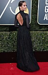 Alicia Vikander på Golden Globe Awards 2018.