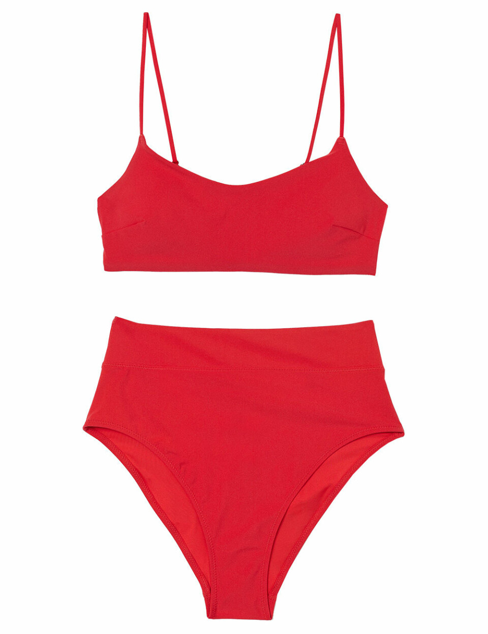 Bikinis med hög midja till sommaren 2020