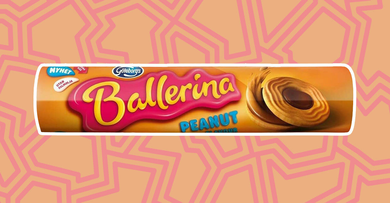 Ballerina peanut: nyhet från Göteborgs kex | Baaam