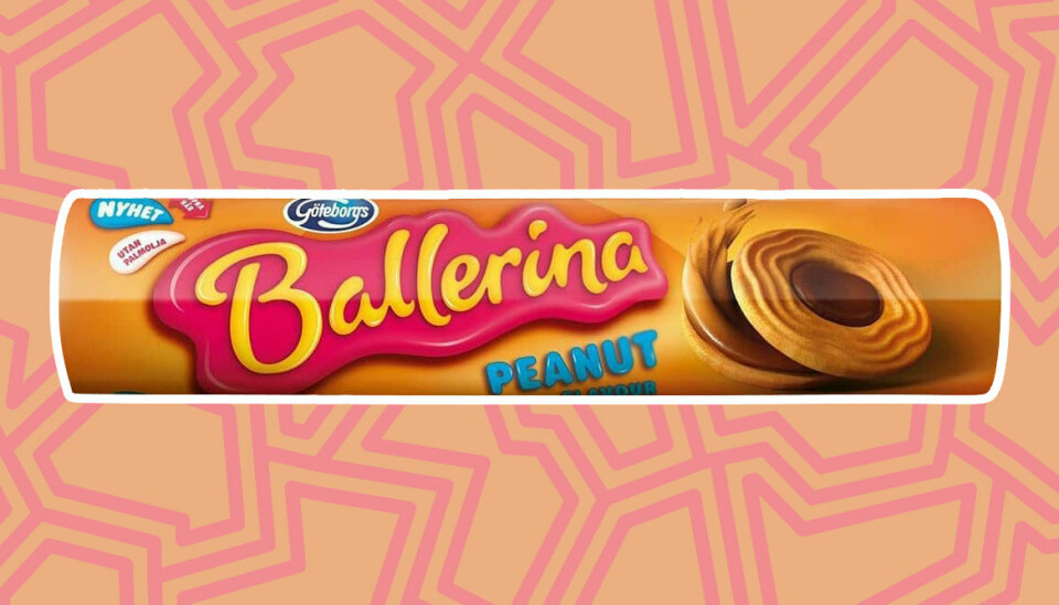Ballerina peanut – en nyhet från Göteborgs kex