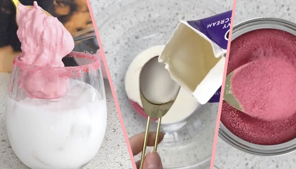 Whipped strawberry milk – så gör du den rosa trenddrycken