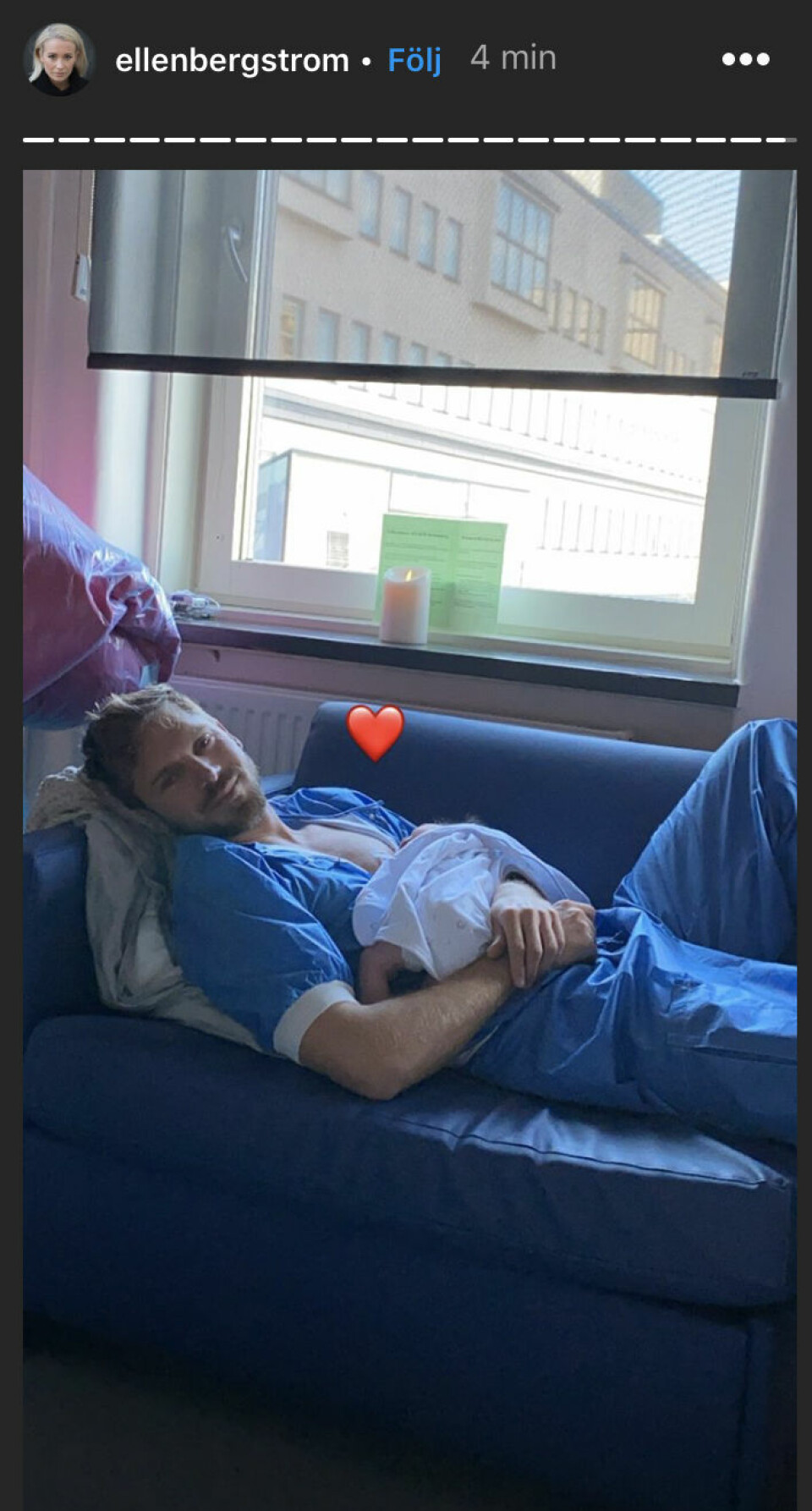 Ellen Bergström har blivit mamma – delar lyckan på Instagram