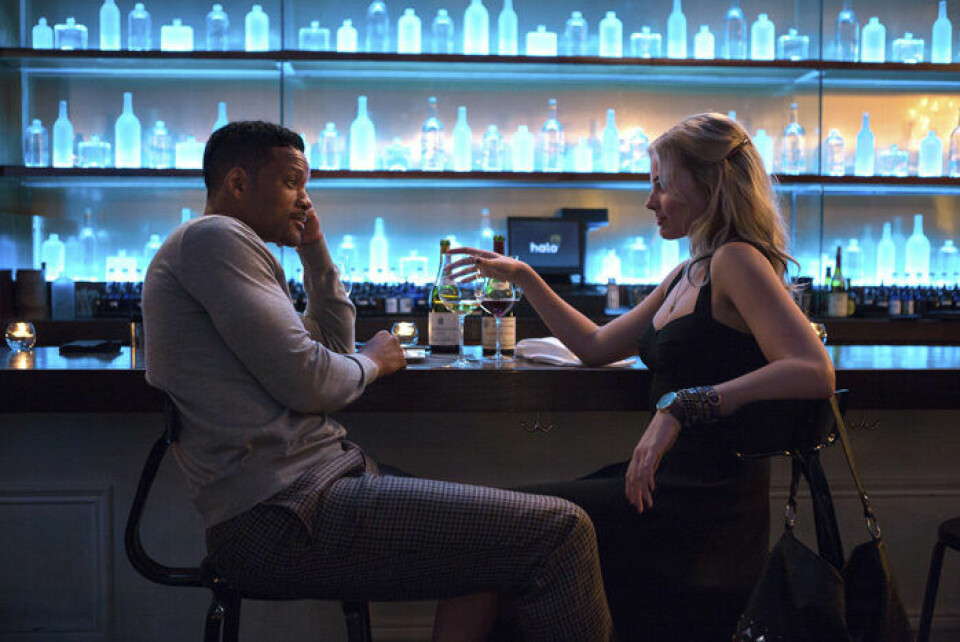 Will Smith och Margot Robbie har huvudrollerna i Focus. Will Smith och Margot Robbie har huvudrollerna i Focus.