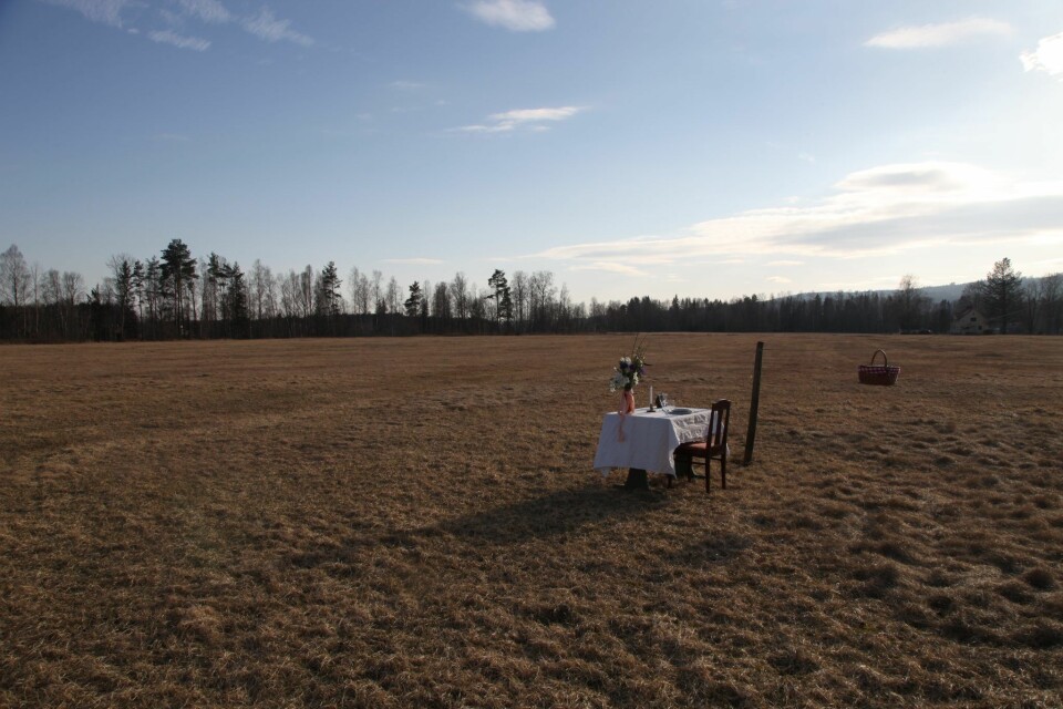 Gästen på Bord för en har en slående vy framför sig. Gästen på Bord för en har en slående vy framför sig.