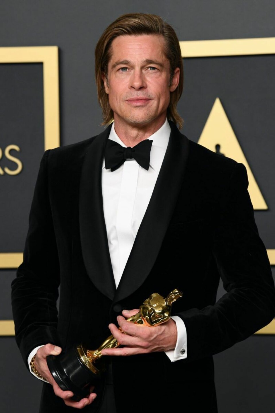 Brad Pitt innan karantän. Brad Pitt innan karantän.