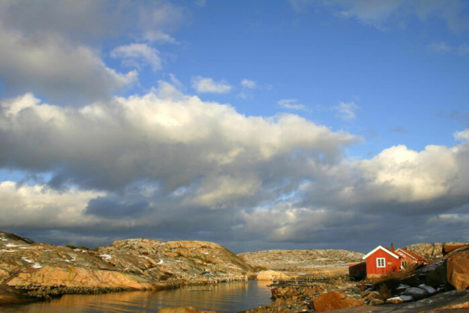 Havsvidderna i naturreservatet låter ögonen vila. Havsvidderna i naturreservatet låter ögonen vila.