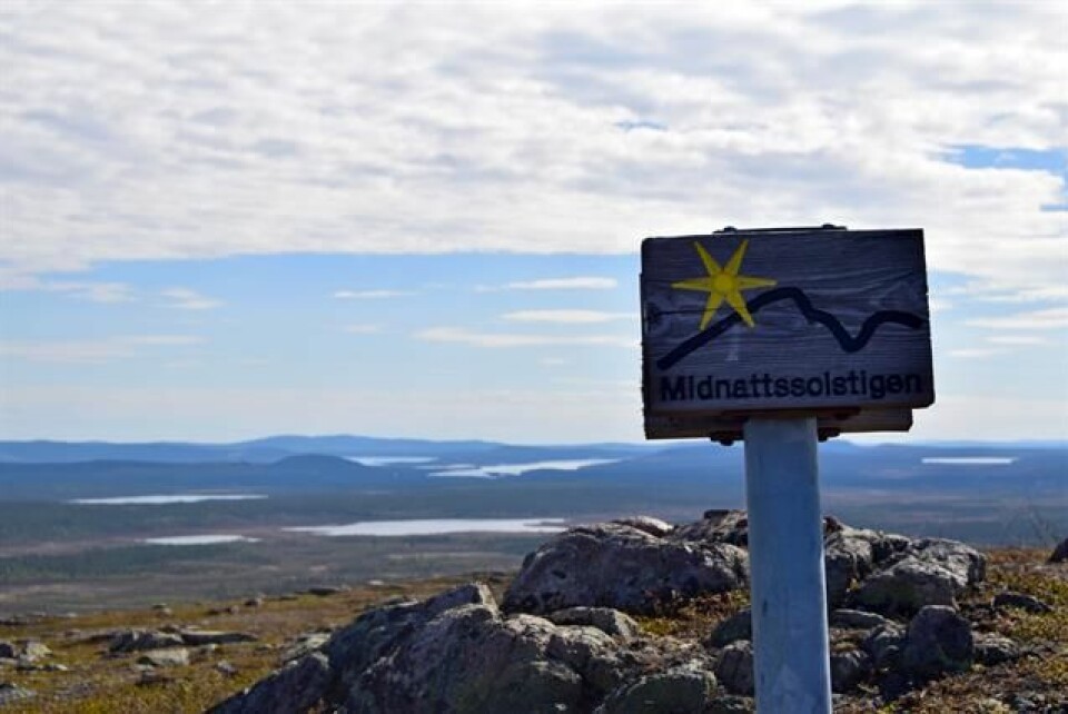 Leden når du enkelt från Kiruna. Leden når du enkelt från Kiruna.