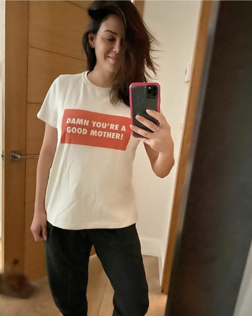 Jenna Dewan under karantän. Jenna Dewan under karantän.