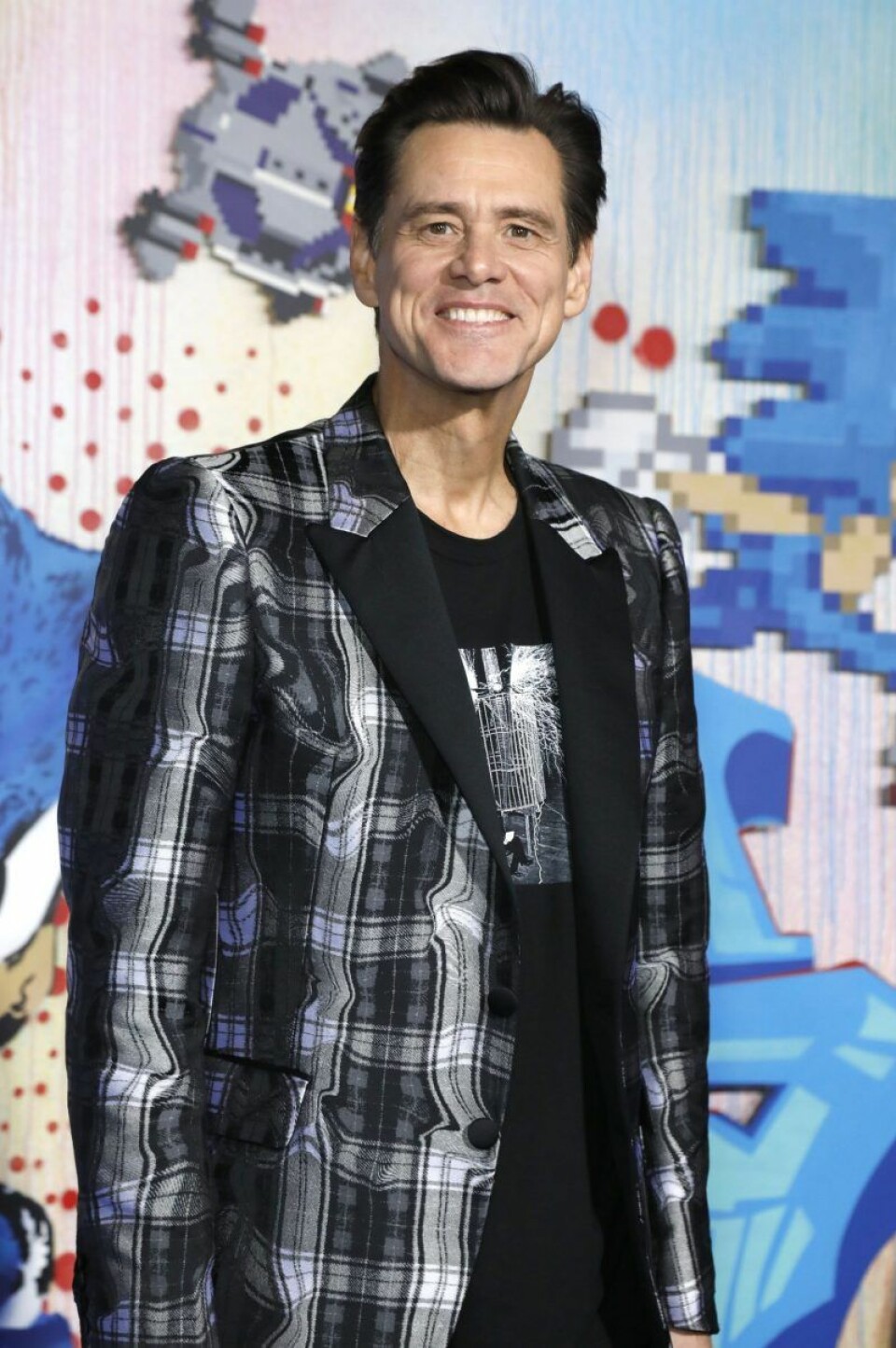 Jim Carrey innan karantän. Jim Carrey innan karantän.