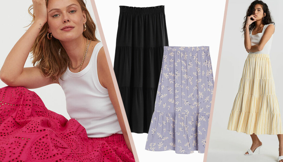 Fina volangkjolar till sommaren – bästa köpen i butik
