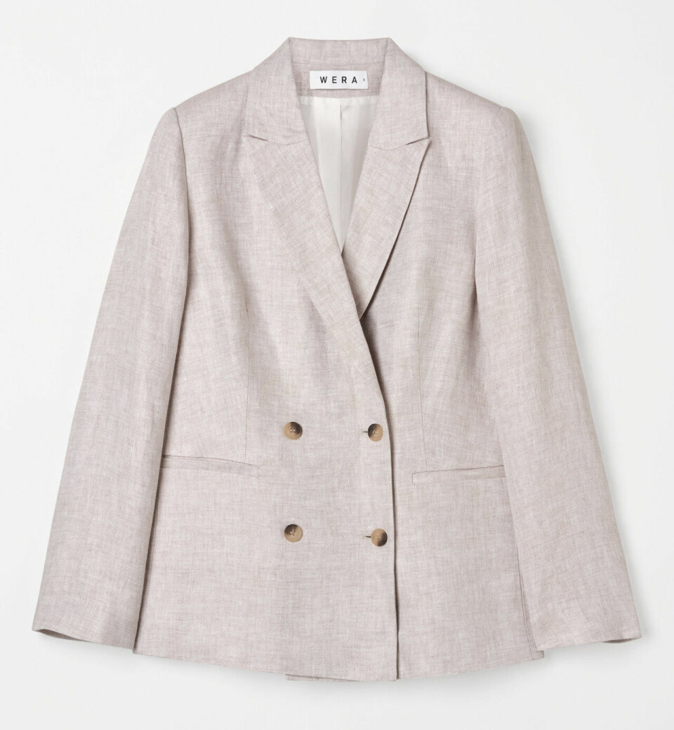 Oversized, linne och axelvaddar! Snygga kavajer till sommaren