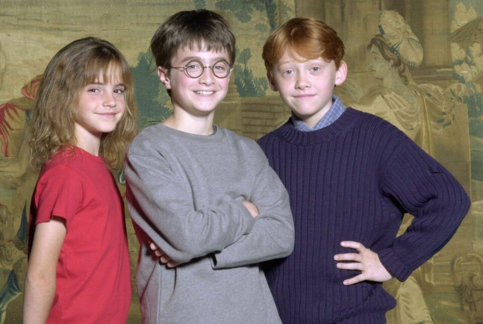 Kanske en av de första bilderna på Emma Watson, Daniel Radcliffe och Rupert Grint. Kanske en av de första bilderna på Emma Watson, Daniel Radcliffe och Rupert Grint.