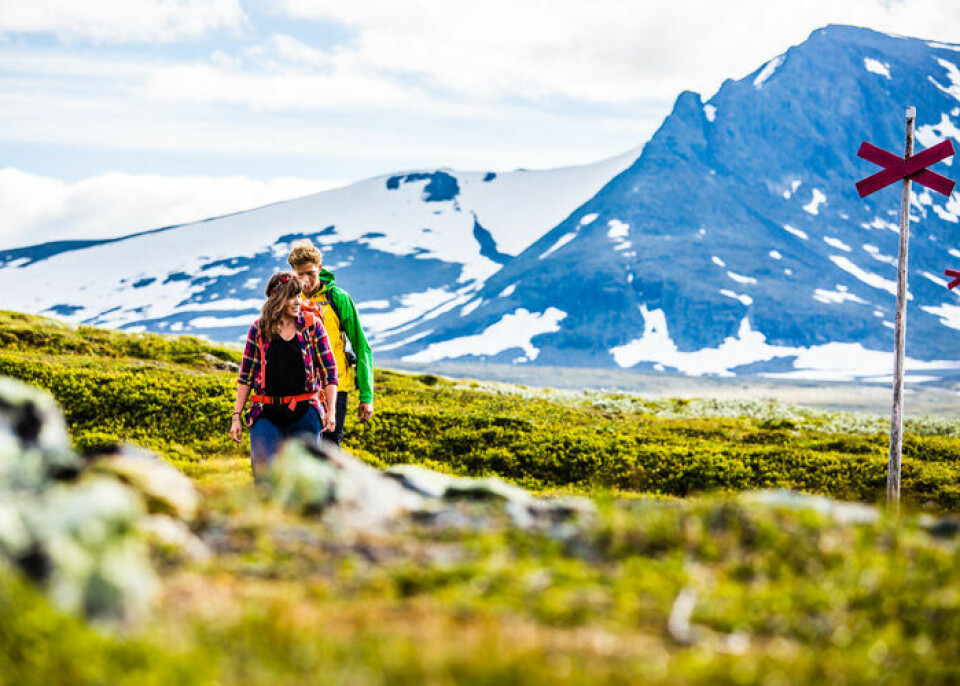 Jämtlandstriangeln är en riktig klassiker! Foto: Anette Andersson Jämtlandstriangeln är en riktig klassiker! Foto: Anette Andersson