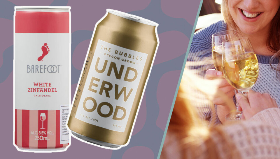 Systembolagets viner som finns på burk