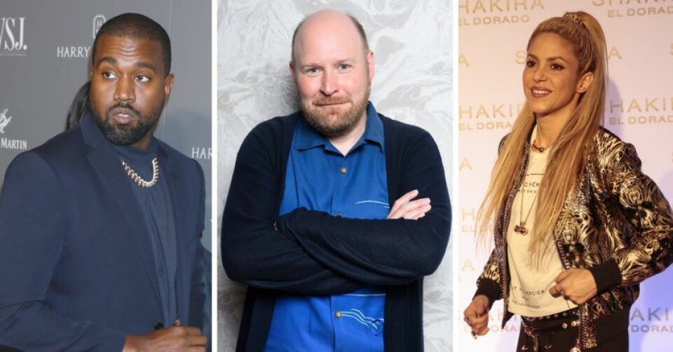 Kanye West, Henrik Dorsin, och Shakira är av årgång 1977. Kanye West, Henrik Dorsin, och Shakira är av årgång 1977.
