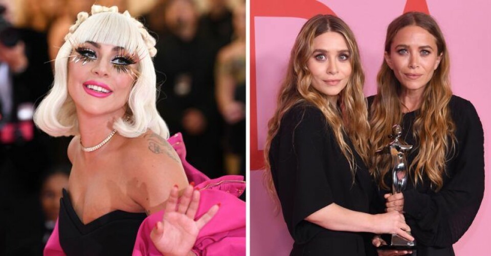 Lady Gaga och tvillingarna Mary Kate & Ashley Olsen fyller alla 34 i år. Lady Gaga och tvillingarna Mary Kate & Ashley Olsen fyller alla 34 i år.