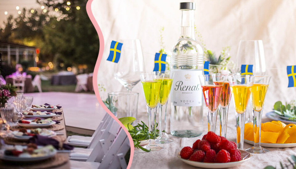 Så gör du rosa snaps till sommarens fester