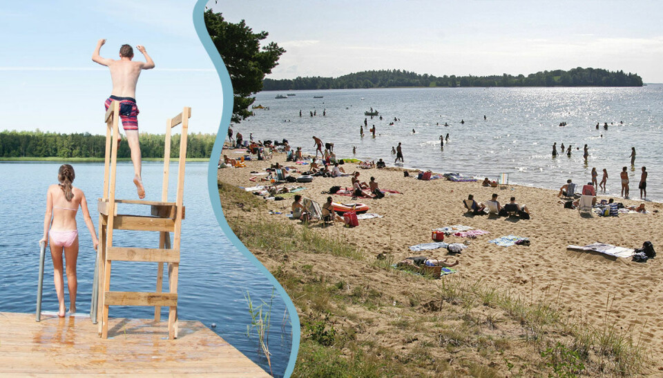 Här är Sveriges bästa badsjöar